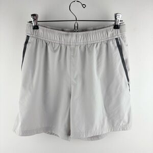 Skora Qwick Dry Gray Lined Athletic Running Workout Shorts Men's Size Small